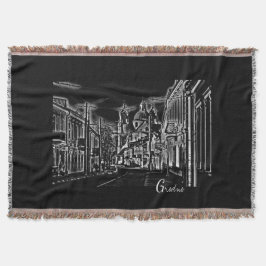 ベラルーシБеларусьグロドンアーキテクチャーブランケット スローブランケット