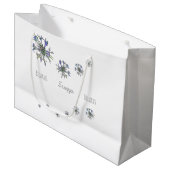 ベラルーシБеларусьコーンフラワーВалошкі抱き枕 ラージペーパーバッグ (正面アングル)