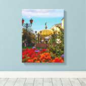 ベラルーシБеларусьブレストБрест建築都市 キャンバスプリント (インサイチュ (ウッドフロア))