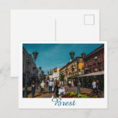 ベラルーシБеларусьブレストБрест構造 ポストカード (正面/裏面)