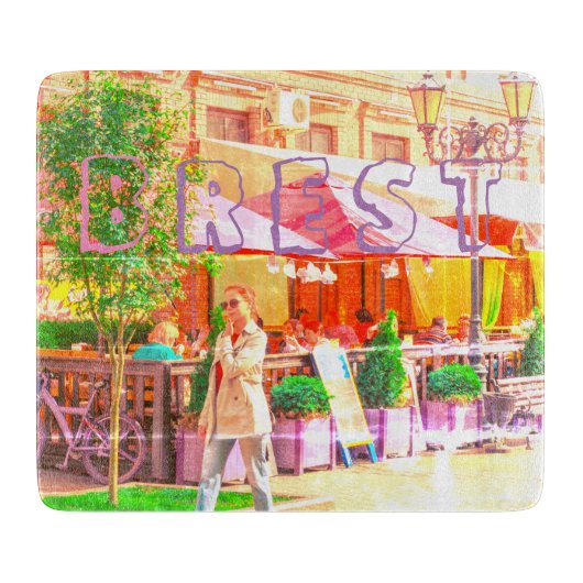 ベラルーシБеларусьブレストБрэст Брест構造 カッティングボード (正面)