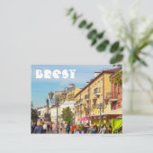 ベラルーシБеларусьブレストБрэст Брест構造 ポストカード (スタンド正面)