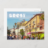 ベラルーシБеларусьブレストБрэст Брест構造 ポストカード (正面/裏面)