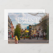 ベラルーシБеларусьブレストБрэст Брест構造 ポストカード (正面/裏面)