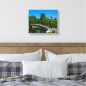 ベラルーシБеларусьミンスクМинскパークアーキテクチャ キャンバスプリント (インサイチュ (寝室))