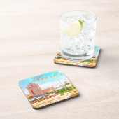 ベラルーシБеларусьミンスクМинск市建築 コースター (右側)