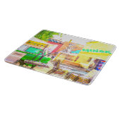 ベラルーシБеларусьミンスクМинск建築グラフィティ カッティングボード (角)