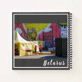 ベラルーシБеларусьミンスクМинск建築グラフィティ ノートブック (裏面)