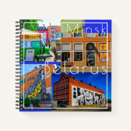 ベラルーシБеларусьミンスクМинск建築グラフィティ ノートブック