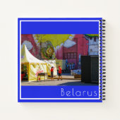 ベラルーシБеларусьミンスクМинск建築グラフィティ ノートブック (裏面)