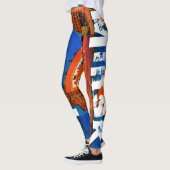 ベラルーシБеларусьミンスクМинск建築グラフィティ レギンス (左)