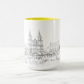 ベラルーシБеларусьミンスクМинск建築マグカップ マグカップ (中央)