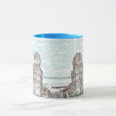 ベラルーシБеларусьミンスクМинск建築マグカップ マグカップ (中央)