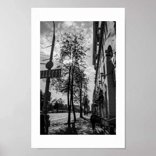 ベラルーシБеларусьミンスクМінск Минск構造 ポスター (正面)