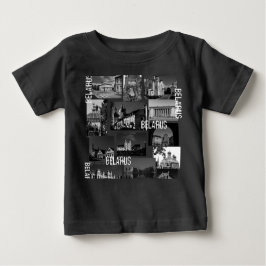 ベラルーシБеларусьミンスクグロノブレストTシャツトップ ベビーTシャツ