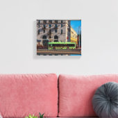 ベラルーシБеларусьミンスク建築生命の街並み キャンバスプリント (インサイチュ (リビング))