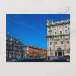 ベラルーシБеларусьミンスク建築生命の街並み ポストカード