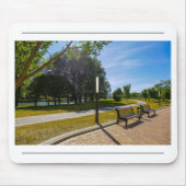 ベラルーシБеларусьミンスク自然シーナリーマウスパッド マウスパッド (正面)