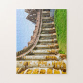 ベラルーシБеларусьルザニーパレス遺跡建築 ジグソーパズル (縦)