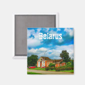 ベラルーシБеларусь Мостыマスティ構造 マグネット (正面/裏面)
