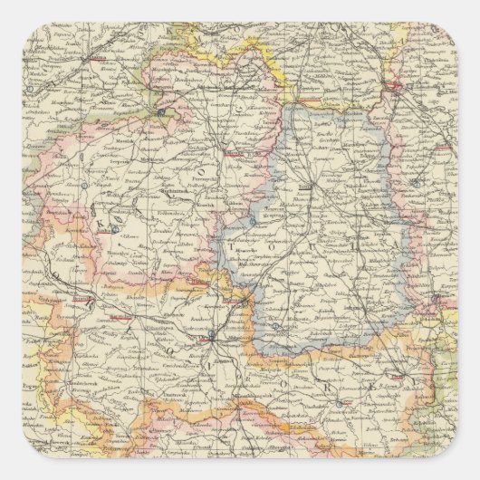 ベラルーシとウクライナ スクエアシール (正面)