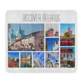 ベラルーシのコラージュ建築を発見ミンスクグロノ カッティングボード