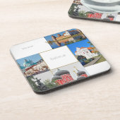 ベラルーシのコラージュ建築コースターを発見 コースター (左側)