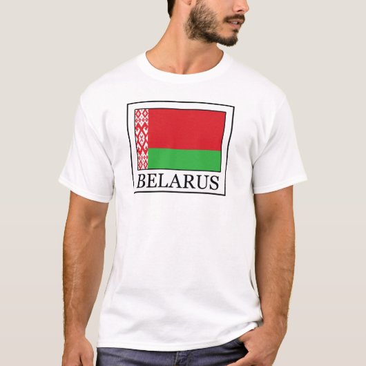 ベラルーシのシャツ Tシャツ (正面)
