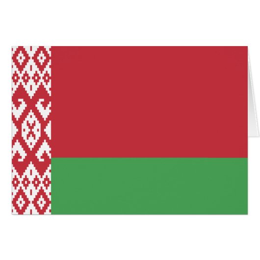 ベラルーシの国旗 (正面横)