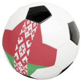 ベラルーシの国旗 サッカーボール (3/4)