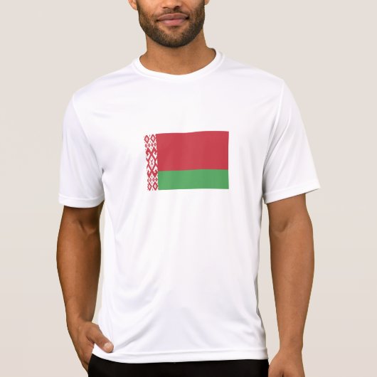 ベラルーシの国旗 Tシャツ (正面)