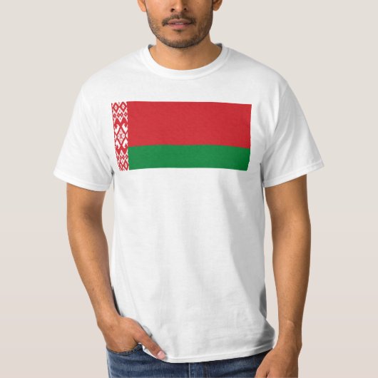 ベラルーシの旗 Tシャツ (正面)