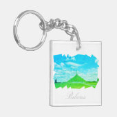 ベラルーシの栄光の丘 キーホルダー (正面左)