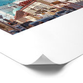 ベラルーシのHrodna Grodno建築ポスター ポスター (角)