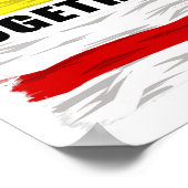 ベラルーシはウクライナを支援します 共に戦争を止めよう ポスター (角)