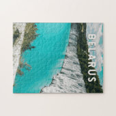 ベラルーシイラストレーショントラベルアートヴィンテージ ジグソーパズル (横)