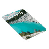 ベラルーシイラストレーショントラベルアートヴィンテージ マグネット (右側)