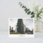 ベラルーシスロンニムシティタウンビューアーキテクチャレーニン ポストカード (スタンド正面)