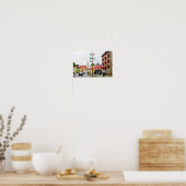 ベラルーシスロンニムシティタウンビューアーキテクチャ ポスター (キッチン)