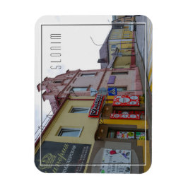 ベラルーシスロンニムシティタウンビューアーキテクチャ マグネット