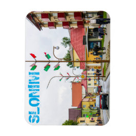 ベラルーシスロンニムシティタウンビューアーキテクチャ マグネット