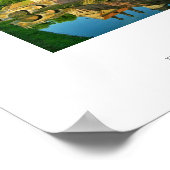 ベラルーシネスヴィーツパレス建築自然ポスター ポスター (角)