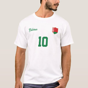 ベラルーシパーソナライズされたナショナルチームジャージー Tシャツ