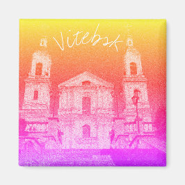 ベラルーシビテフスク様式建築磁石 マグネット