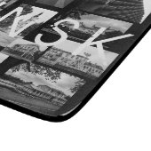 ベラルーシピンスキーПинск建築都市景観コラージュ カッティングボード (角)