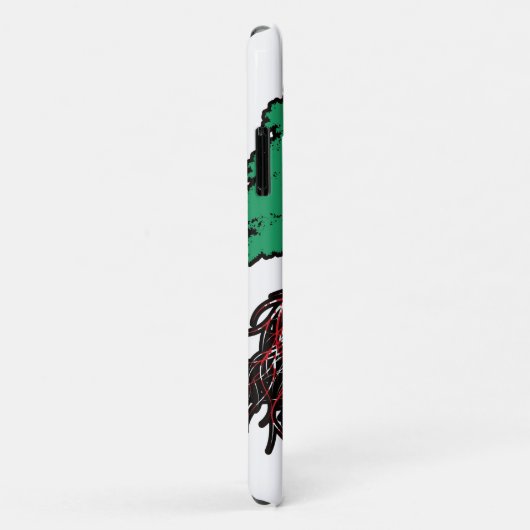 ベラルーシベラルーシアイリッシュアイルランドツリールーツ国旗 Case-Mate iPhoneケース (裏面/右)