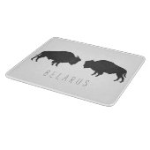 ベラルーシベラルーシアンビソンЗубр Беларусь カッティングボード (角)