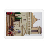 ベラルーシボルコビスクヴァウカヴィスク建築 マグネット (横)