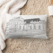 ベラルーシポレチェーパレッカ建築ステーション ランバークッション (ブランケット)