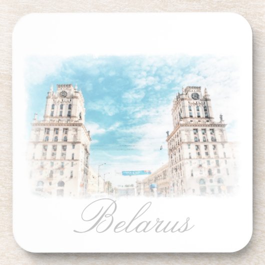 ベラルーシミンスク市建築コースター コースター (正面)